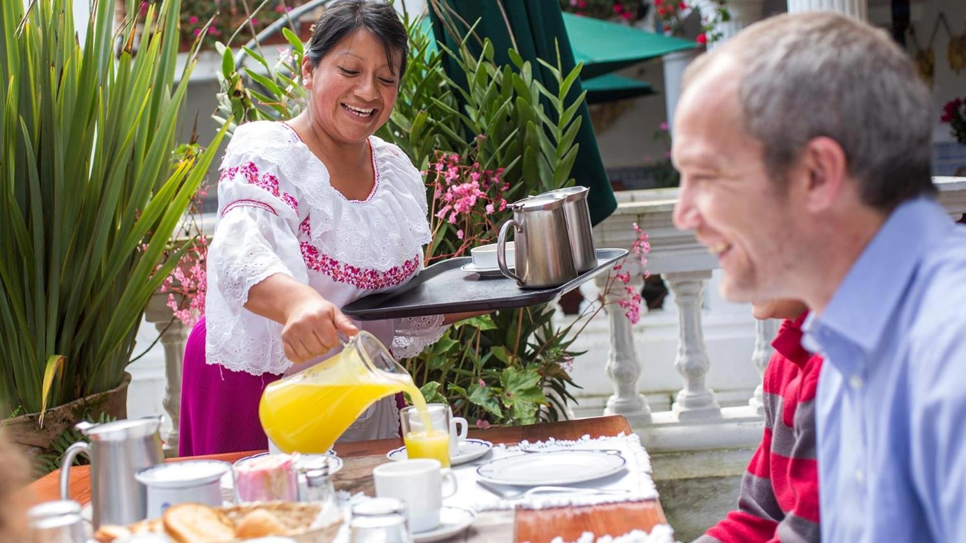 Hotel Hacienda Cusin Otavalo Zewnętrze zdjęcie